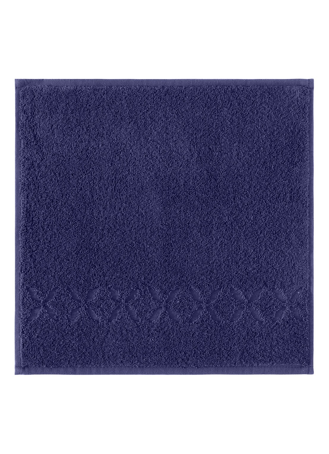 Yves Delorme Nature Amande washand - 550 gr/m2 - 33 x 33 cm - voorkant 3 blauw