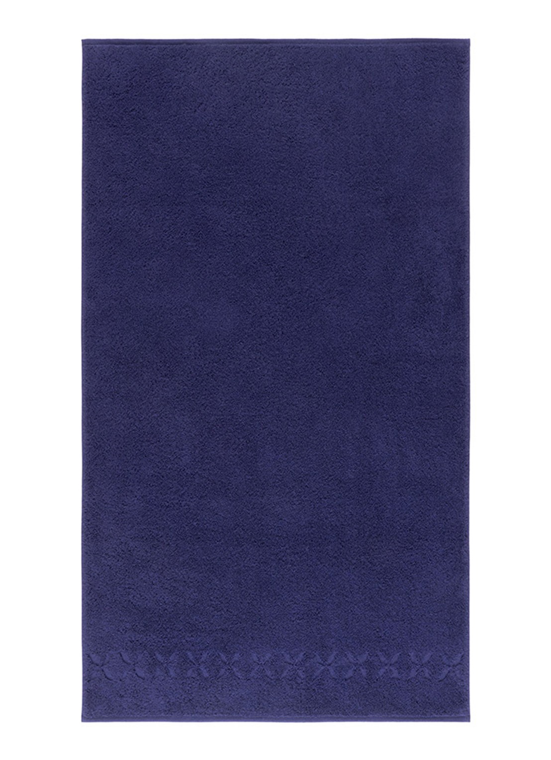 Yves Delorme Nature badhanddoek - 550 gr/m2 - 55 x 100 cm  - voorkant blauw