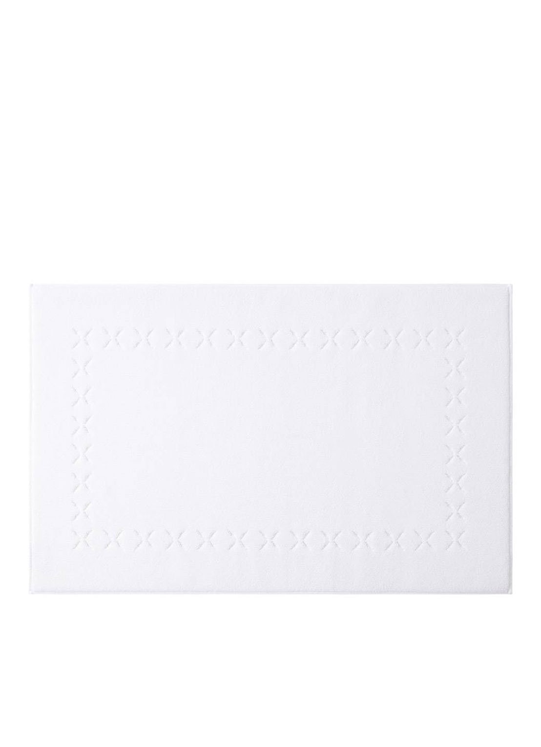 Yves Delorme Nature badmat 55 x 90 cm - voorkant wit