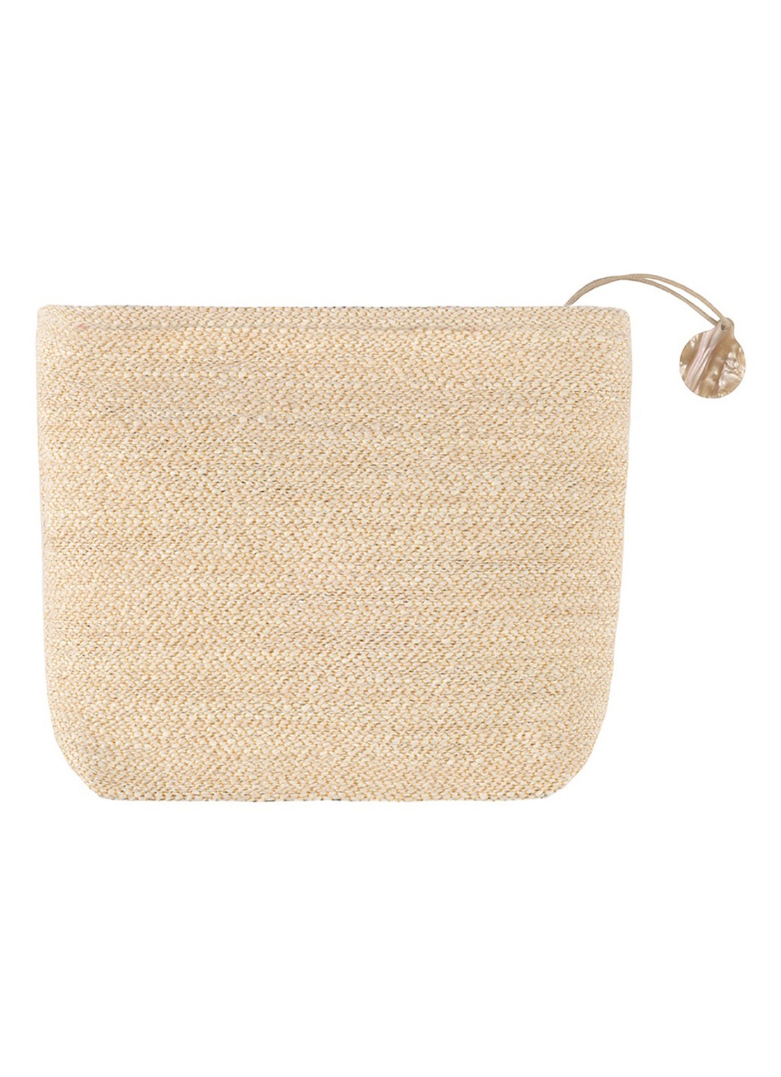 Yves Delorme Octavio toilettas - achterkant 3 creme