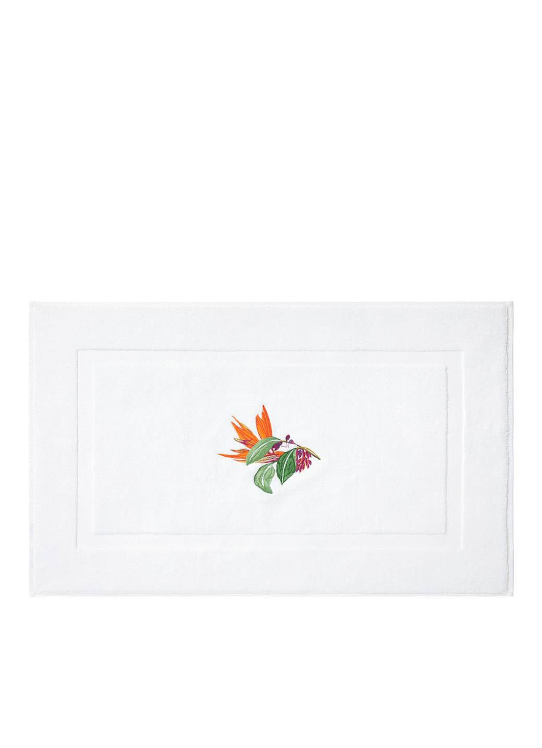 Yves Delorme Parfum badhanddoek - 850 gr/m² - 55 x 90 cm - voorkant wit