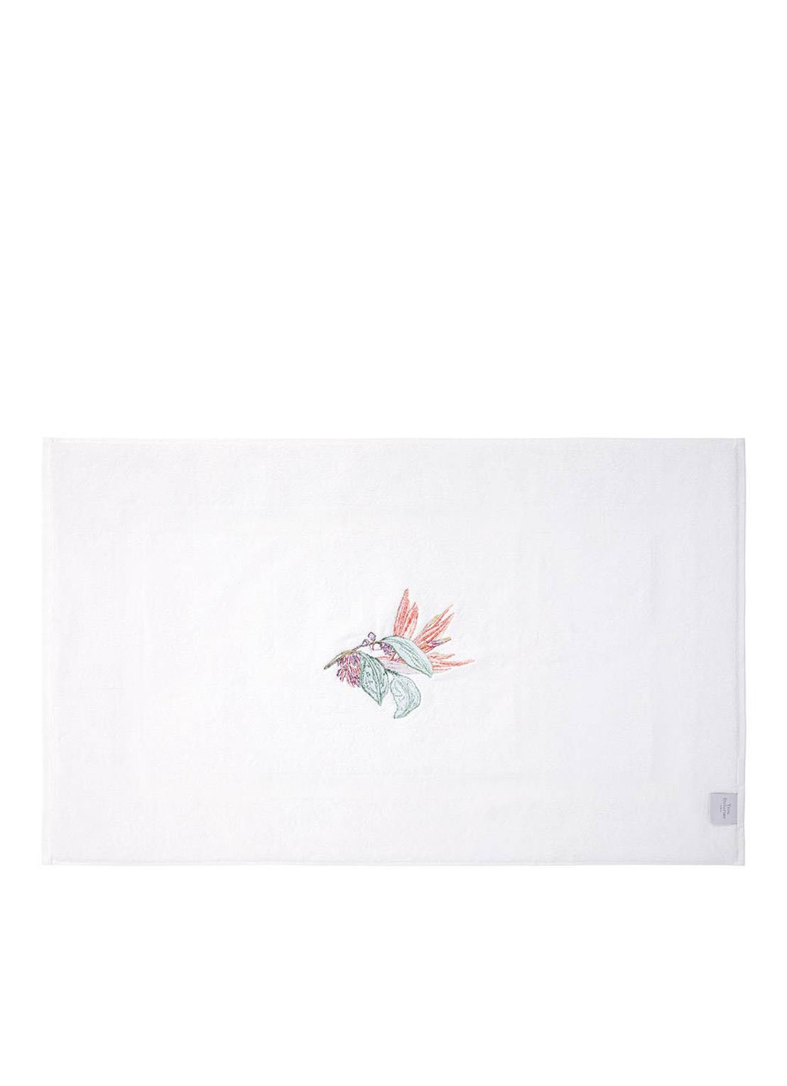 Yves Delorme Parfum badhanddoek - 850 gr/m² - 55 x 90 cm - voorkant 2 wit
