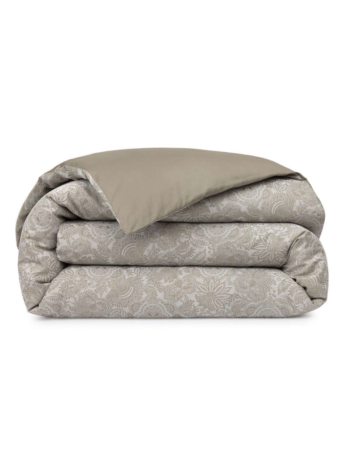 Yves Delorme Patio dekbedovertrek - exclusief kussenslopen - voorkant beige