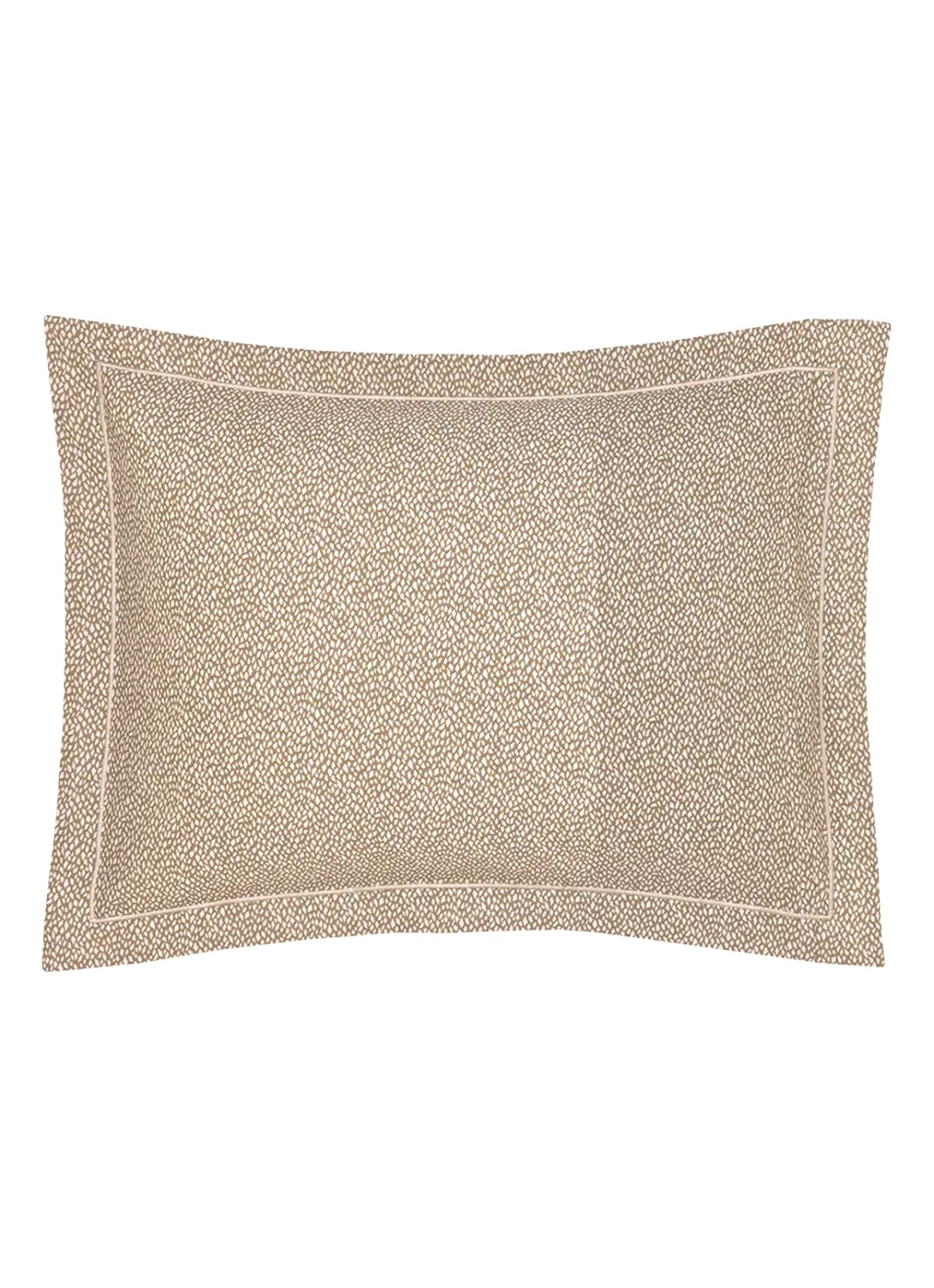Yves Delorme Paysages kussensloop - voorkant 3 beige