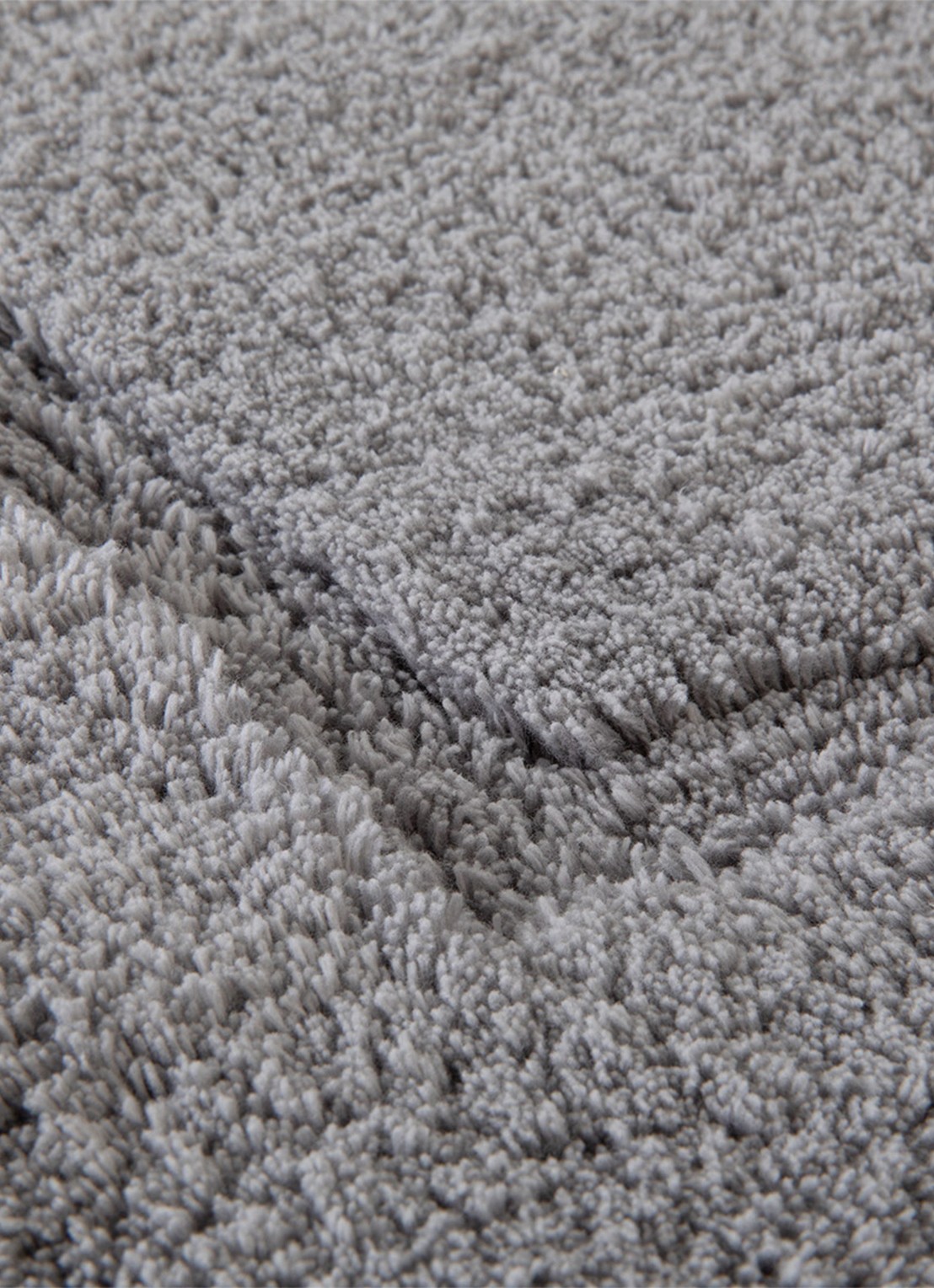 Yves Delorme Prestige toiletmat 200 gr/m2 - 60 x 60 cm - voorkant 2 grijs