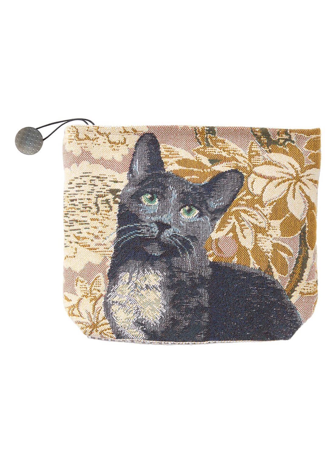 Yves Delorme Scarlett toilettas met print - voorkant 2 oudroze