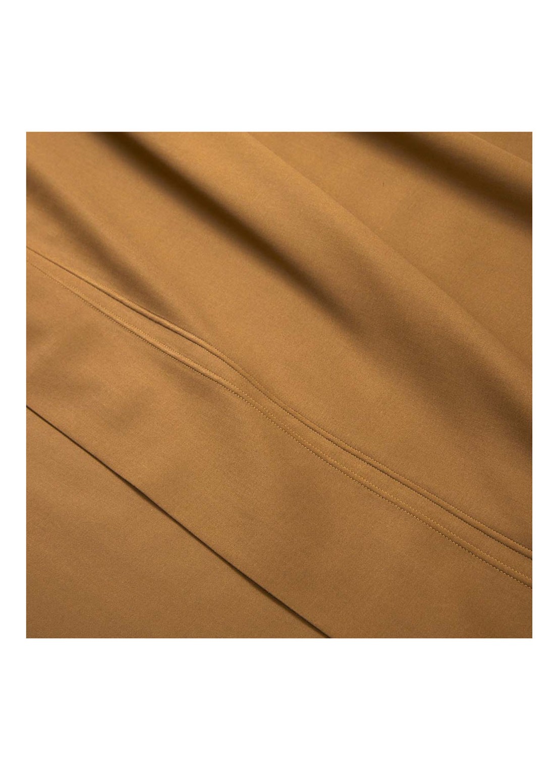 Yves Delorme Triomphe laken van katoensatijn 310TC - detail 4 brons