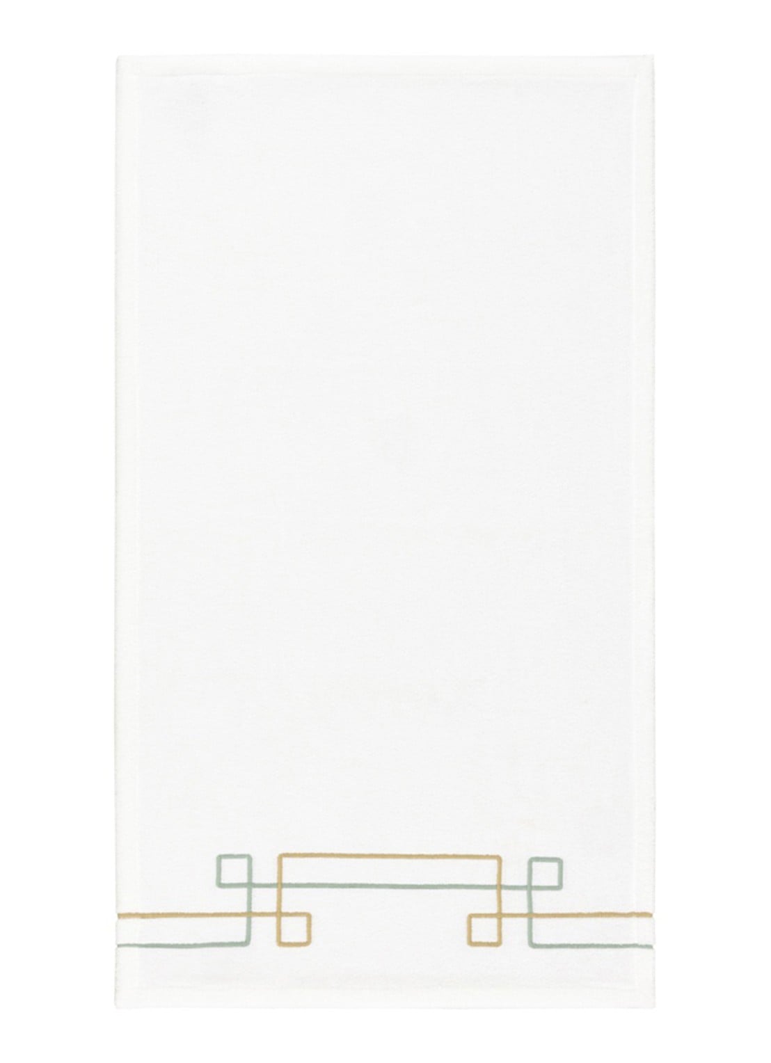 Yves Delorme Villa badhanddoek - 55 x 100 cm - voorkant wit
