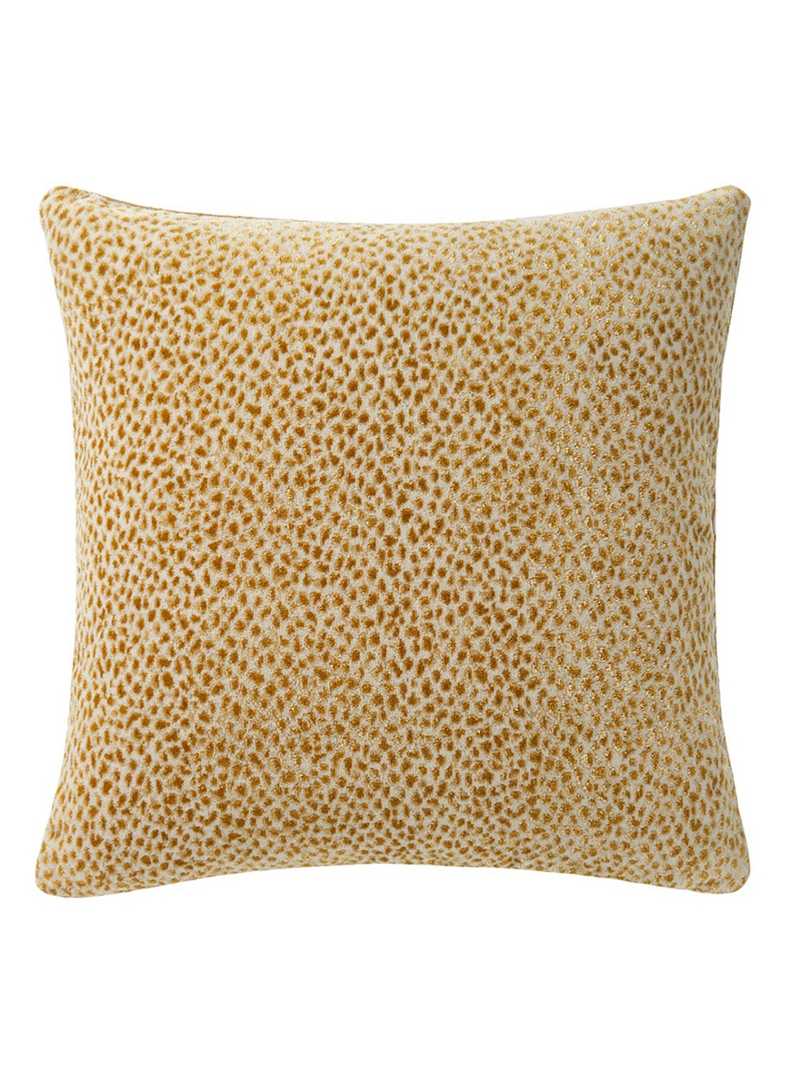 Yves Delorme Zénaïde sierkussenhoes 45 x 45 cm - voorkant 2 beige
