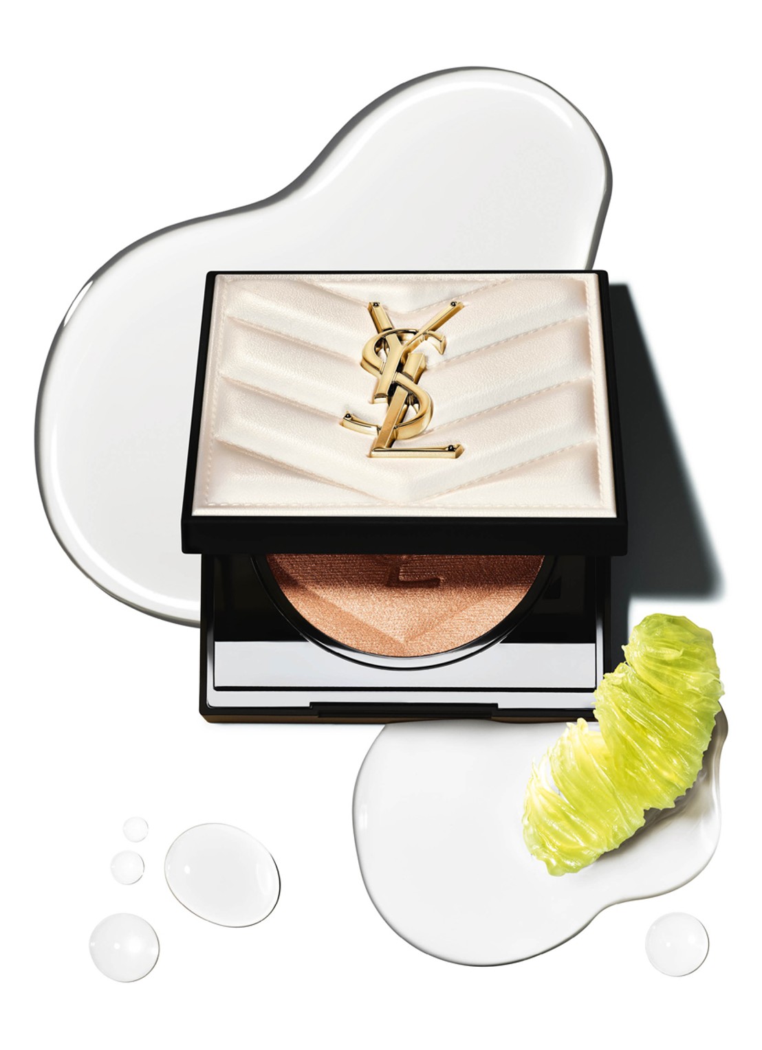 Yves Saint Laurent All Hours Hyper Luminize Highlighter - poeder highlighter - detail 4 fierry copper