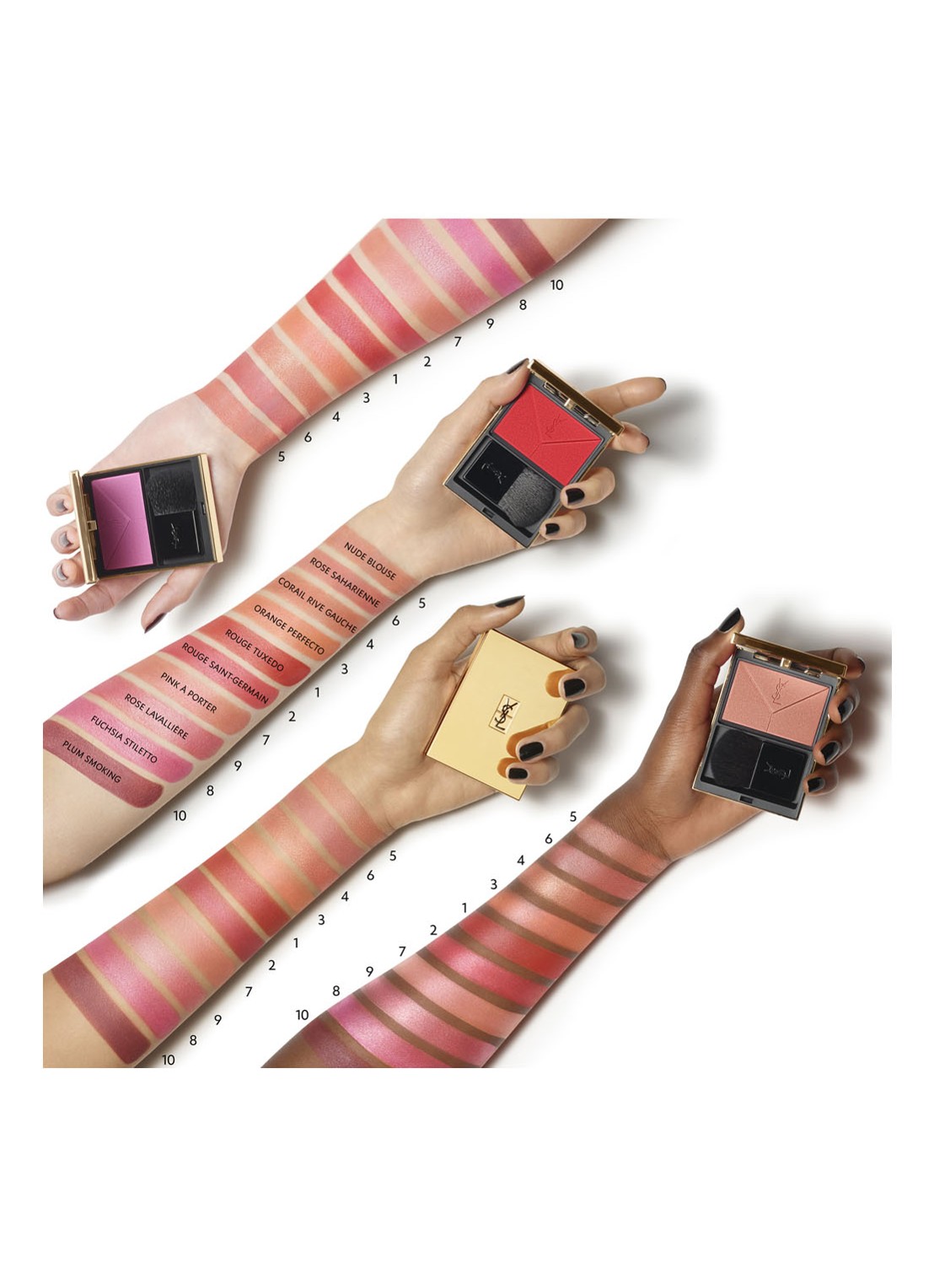 Yves Saint Laurent Couture Blush  - voorkant 2 04 corail rive gauche