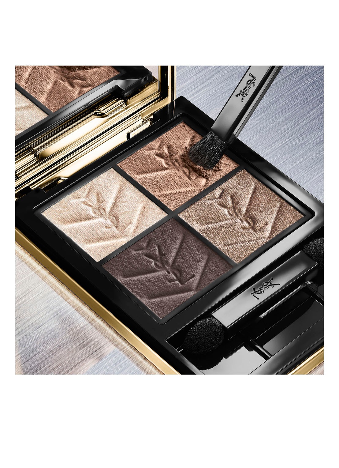 Yves Saint Laurent Couture Mini Clutch - oogschaduwpalette - detail 4 n° 720 captivating dunes