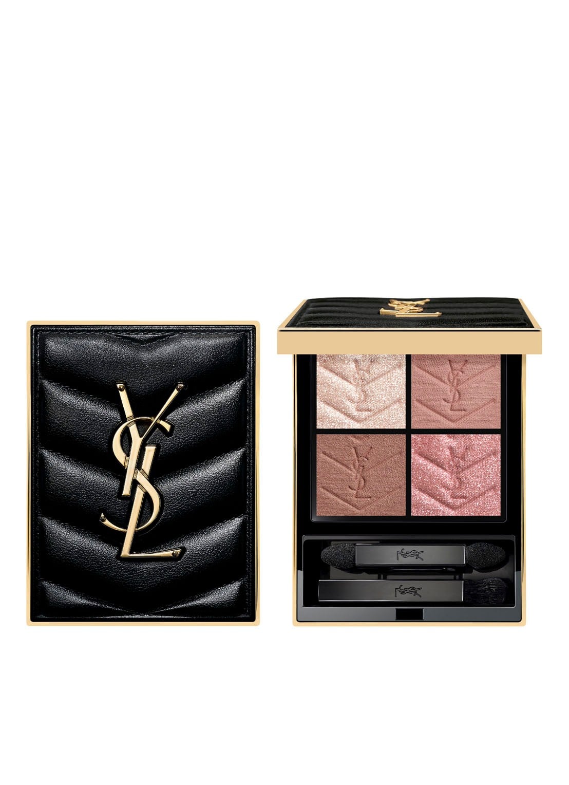 Yves Saint Laurent Couture Mini Clutch - oogschaduwpalette - voorkant 6 n° 730 sunrise safari