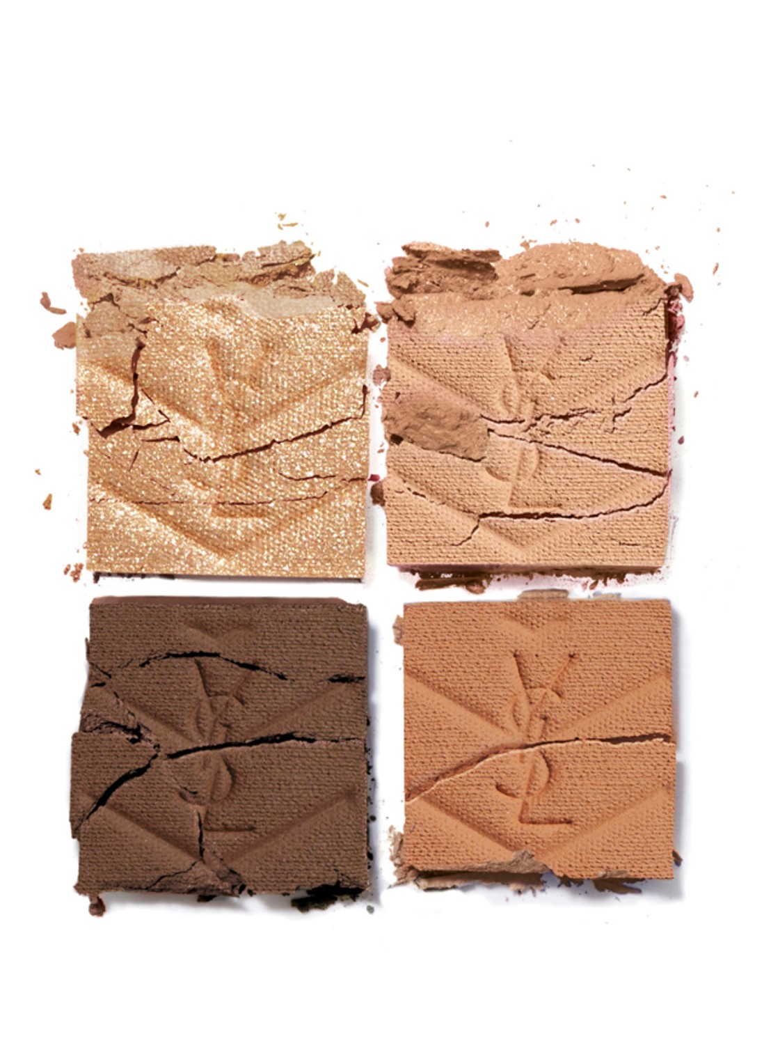 Yves Saint Laurent Couture Mini Clutch - oogschaduwpalette  - voorkant 3 300 kasbah spices