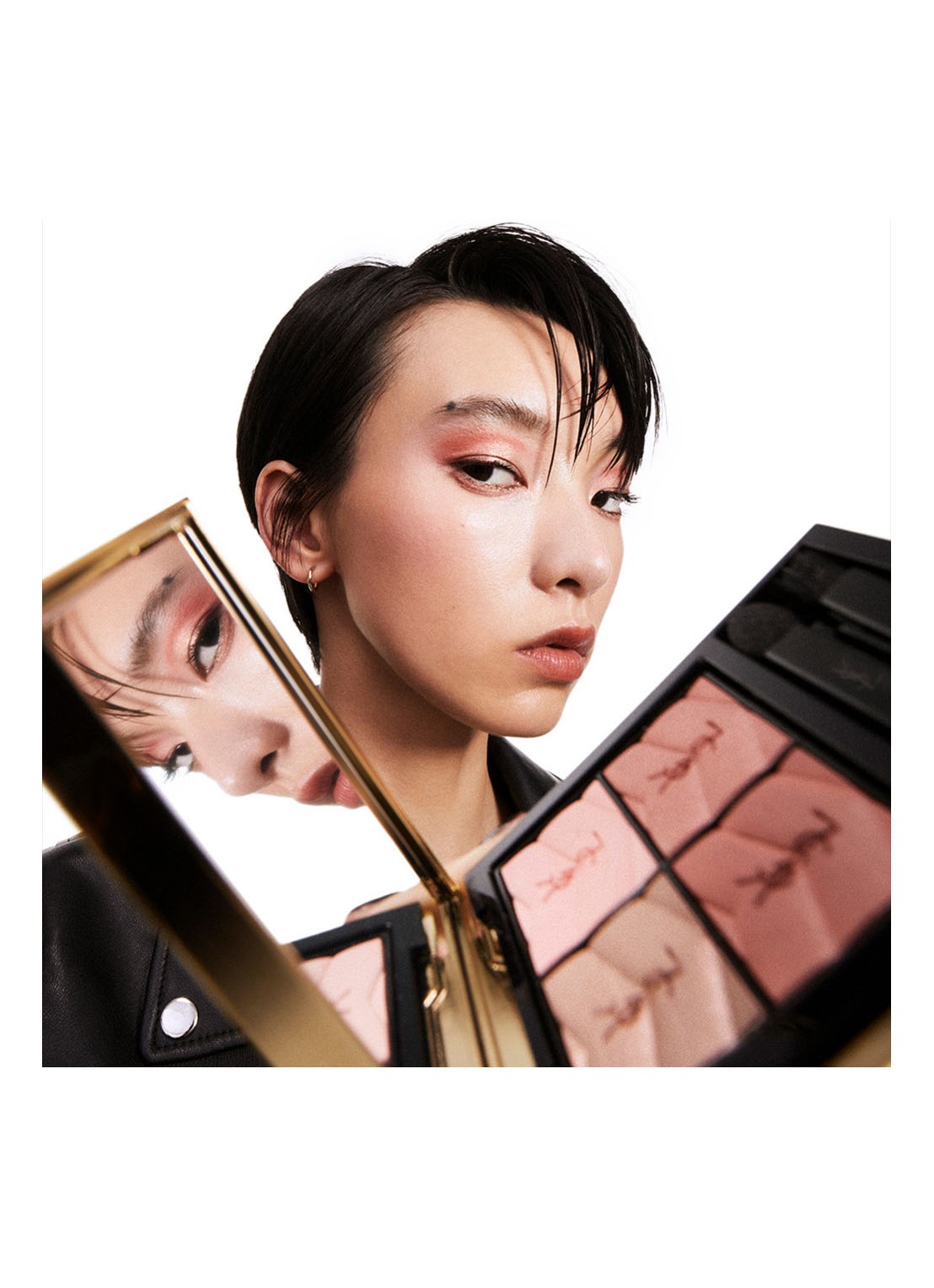 Yves Saint Laurent Couture Mini Clutch - oogschaduwpalette  - detail 4 600 spontini lilies