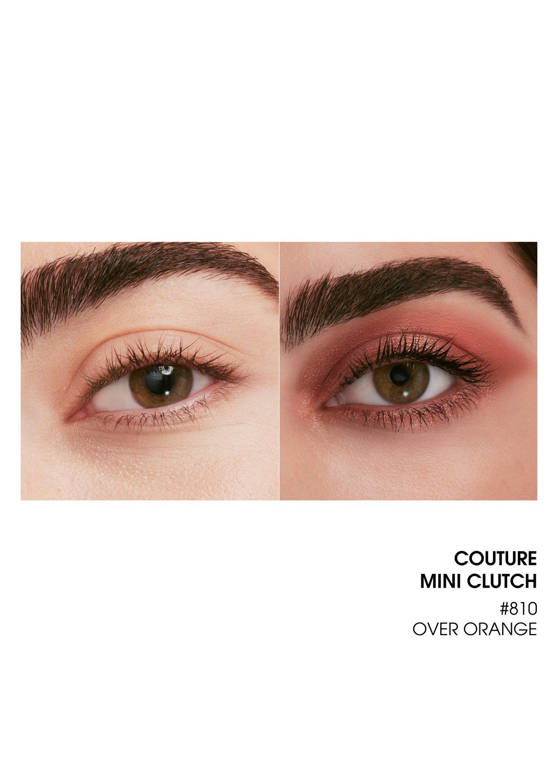 Yves Saint Laurent Couture Mini Clutch – travel size oogschaduw palette - detail 7 810 over orange