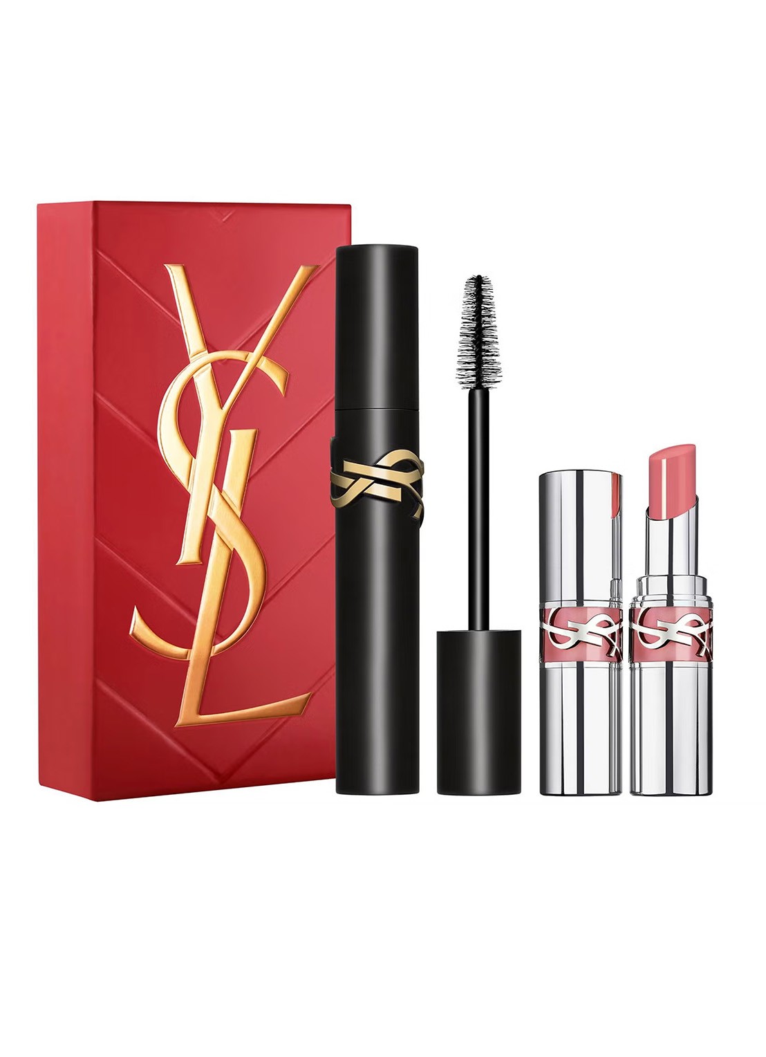 Yves Saint Laurent Lash Clash Mascara and Loveshine 44 Gift Set - make-up set - voorkant undefined