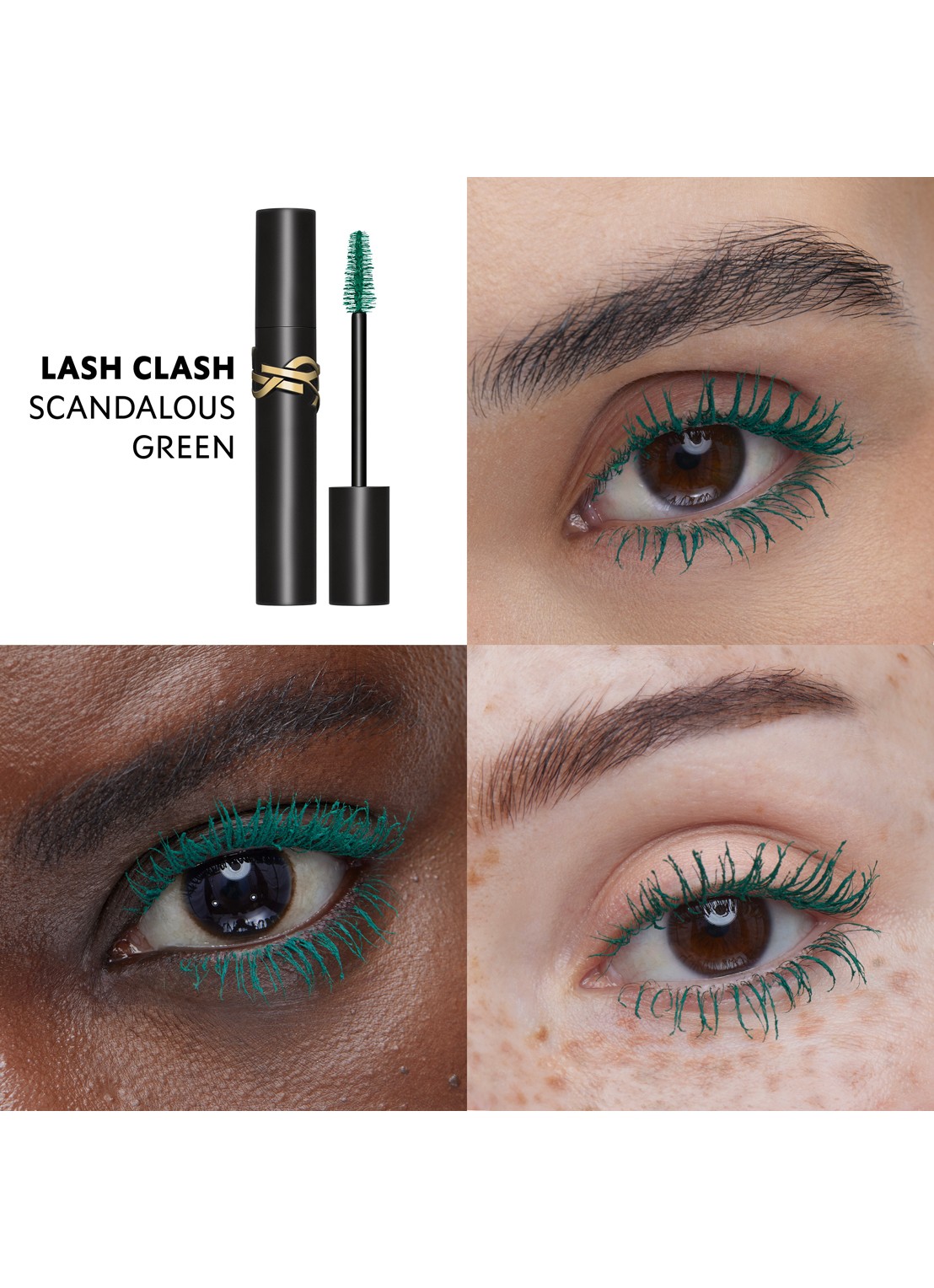 Yves Saint Laurent Lash Clash Mascara - detail 4 03 scandalous green