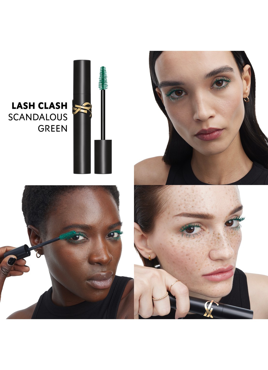 Yves Saint Laurent Lash Clash Mascara - detail 5 03 scandalous green