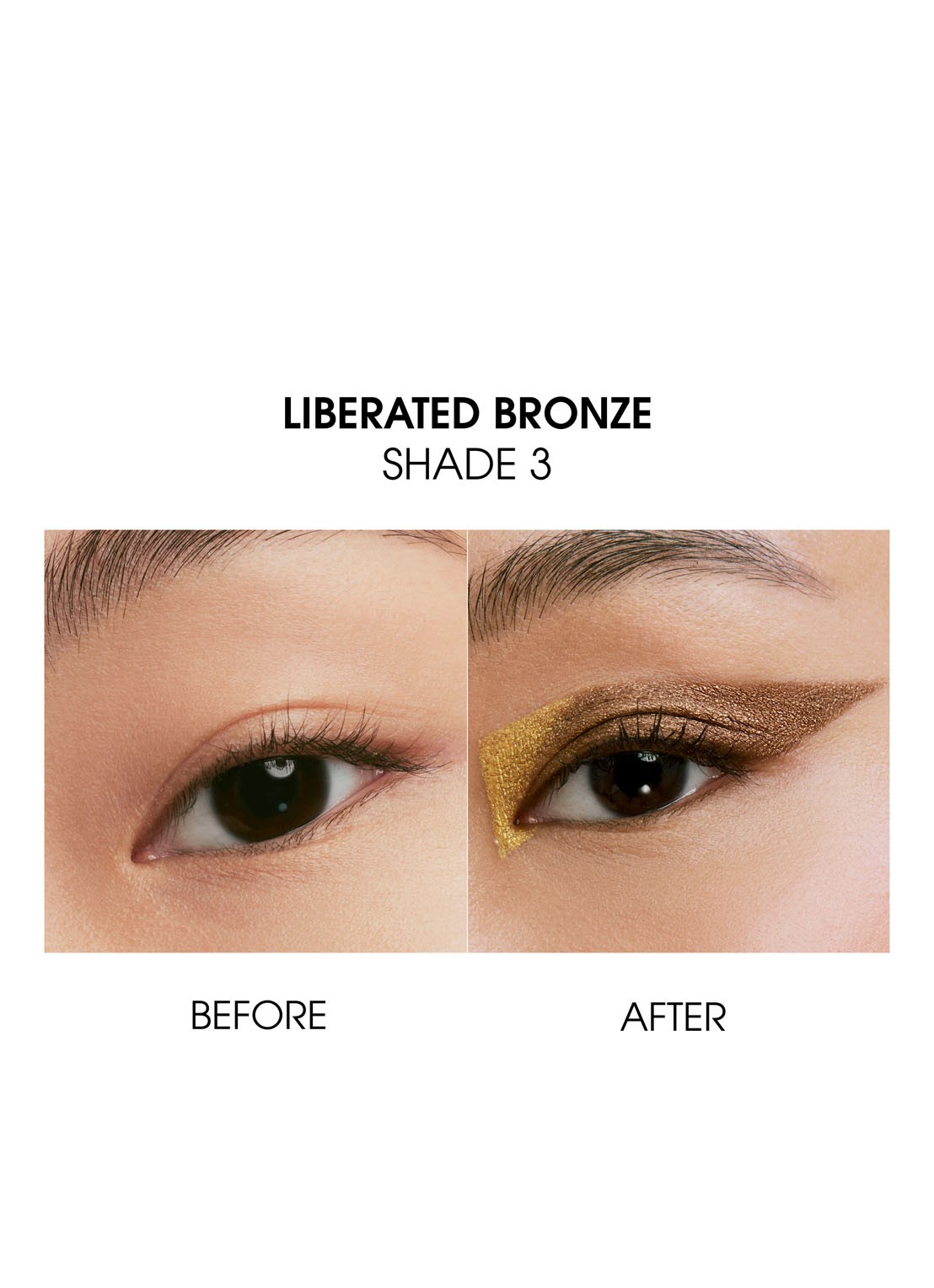 Yves Saint Laurent Lines Liberated - waterproof oogpotlood - detail 4 03 liberated bronze