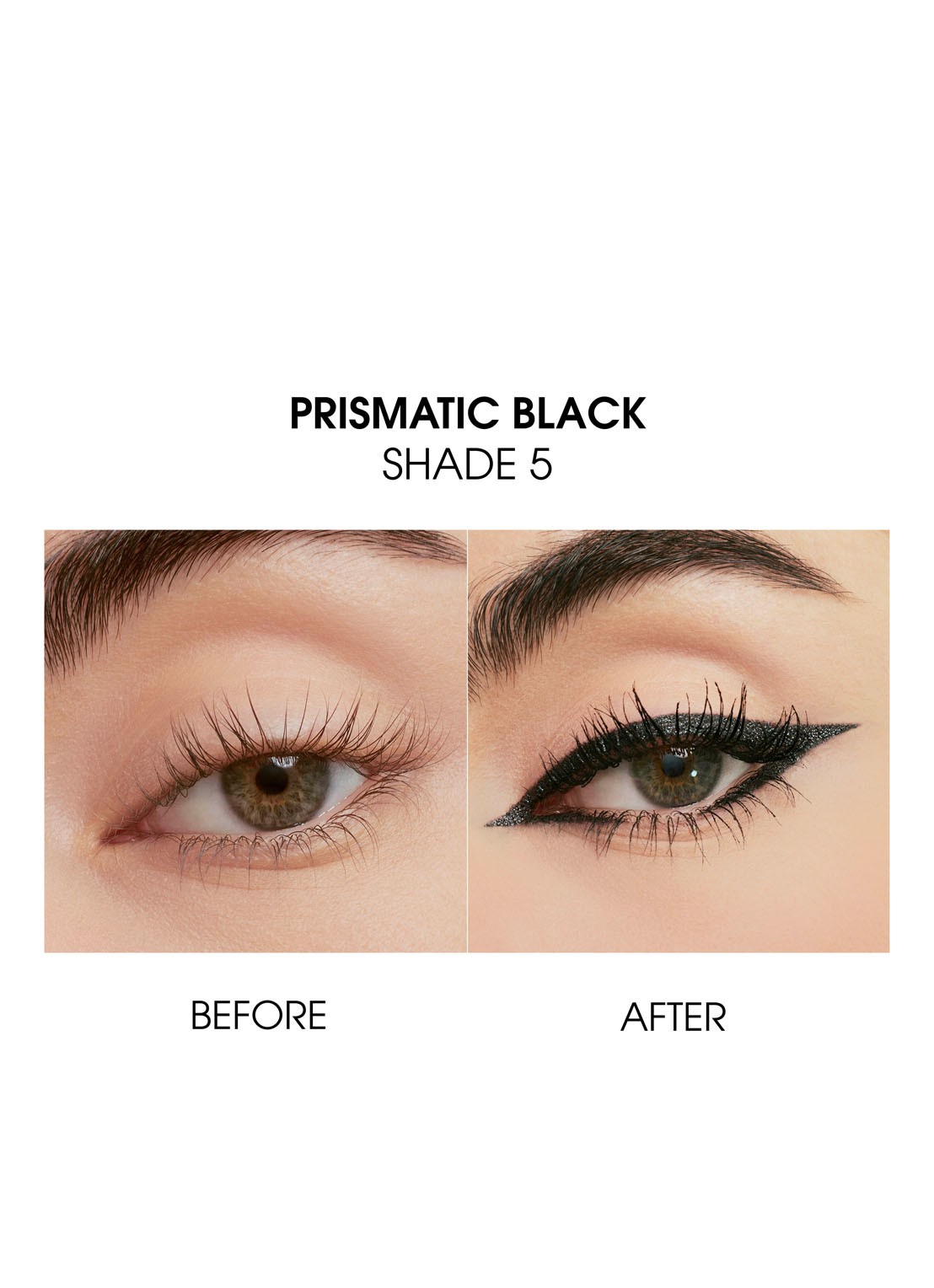 Yves Saint Laurent Lines Liberated - waterproof oogpotlood - detail 4 05 prismatic black