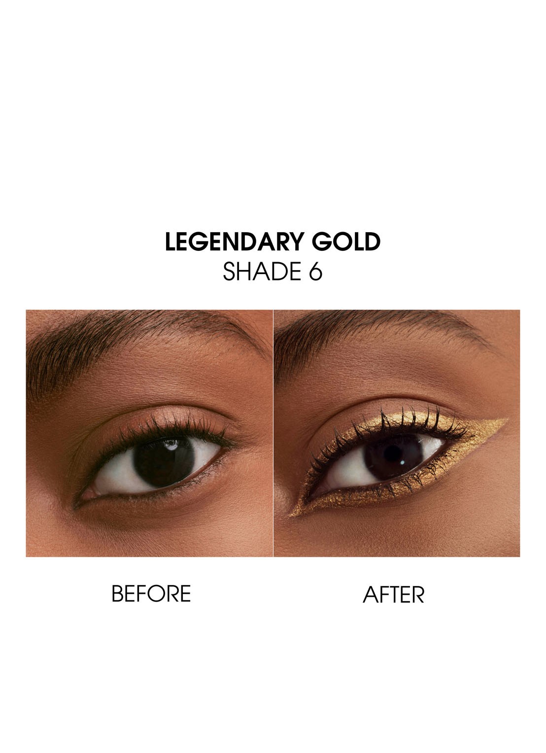 Yves Saint Laurent Lines Liberated - waterproof oogpotlood - detail 5 06 legendary gold 