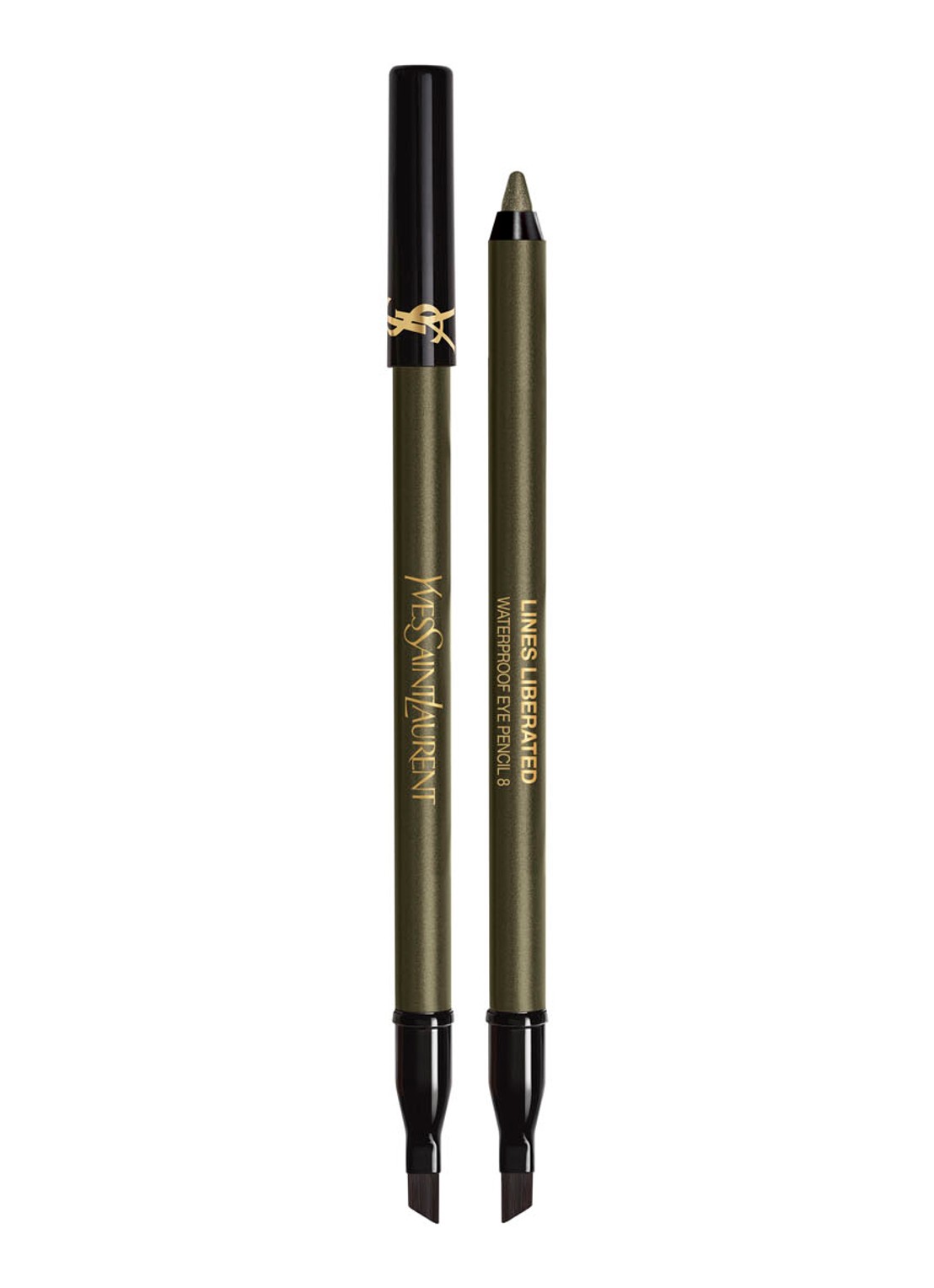 Yves Saint Laurent Lines Liberated - waterproof oogpotlood - voorkant 6 08 provocative green