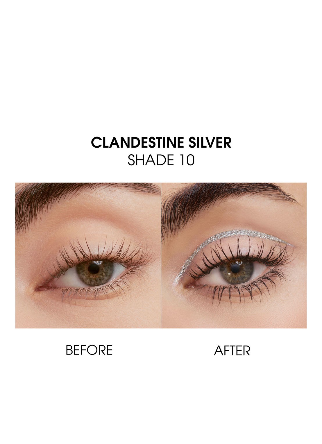 Yves Saint Laurent Lines Liberated - waterproof oogpotlood - detail 4 10 clandestine silver