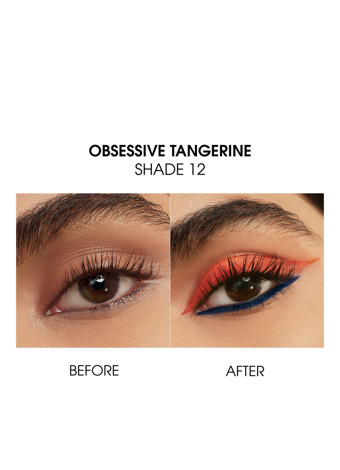 Yves Saint Laurent Lines Liberated - waterproof oogpotlood - detail 5 12 obsessive tangerine