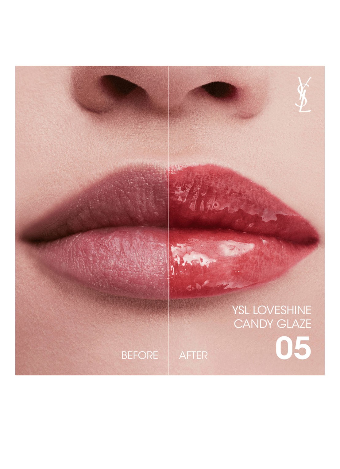 Yves Saint Laurent Loveshine Candy Glaze - lipgloss - detail 4 05 pink satisfaction
