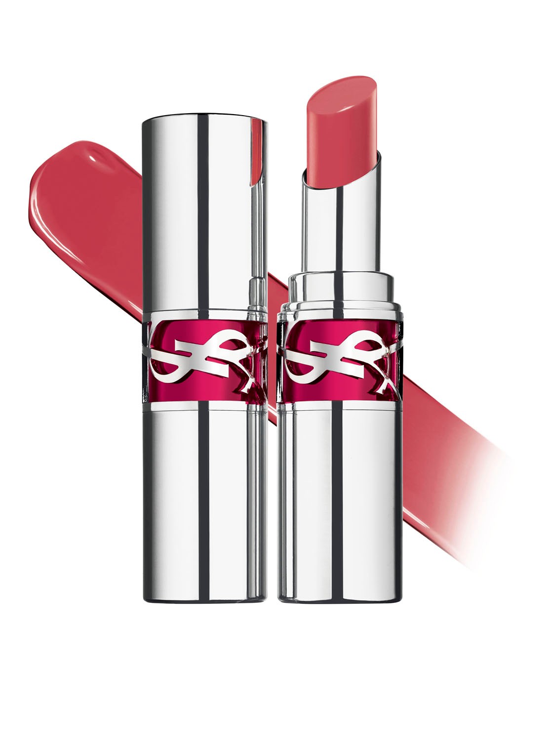 Yves Saint Laurent Loveshine Candy Glaze - lipgloss - voorkant 05 pink satisfaction