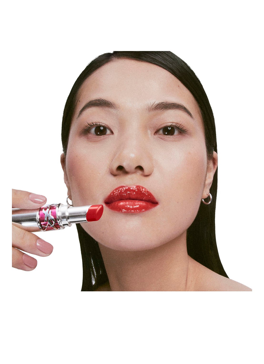 Yves Saint Laurent Loveshine Candy Glaze - lipgloss - detail 4 08 chili delight