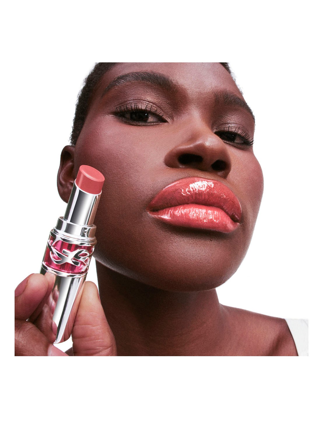 Yves Saint Laurent Loveshine Candy Glaze - lipgloss - detail 6 13 flashing rosé
