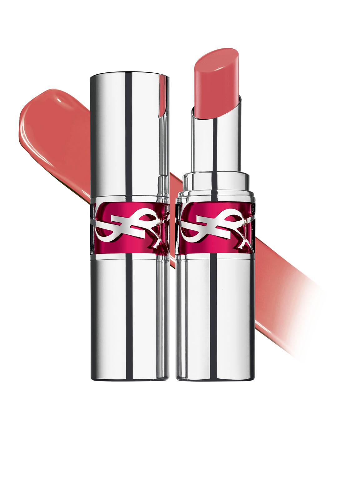 Yves Saint Laurent Loveshine Candy Glaze - lipgloss - voorkant 13 flashing rosé