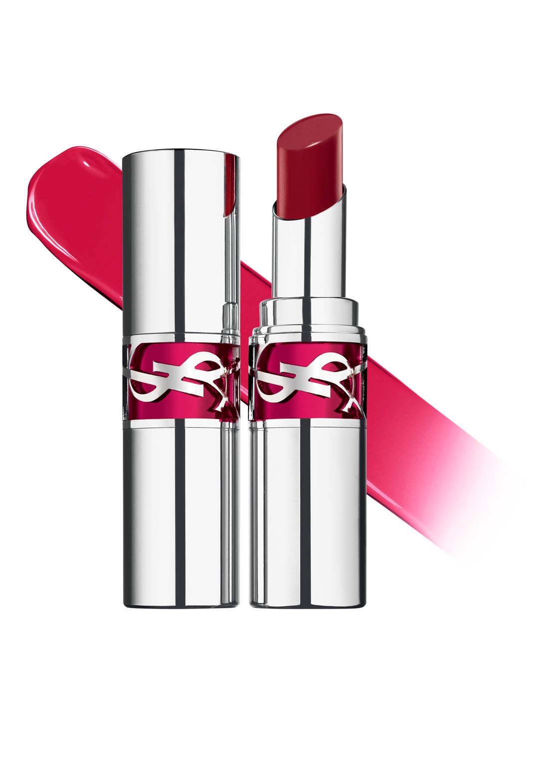 Yves Saint Laurent Loveshine Candy Glaze - lipgloss - voorkant 17 strawberry cloud