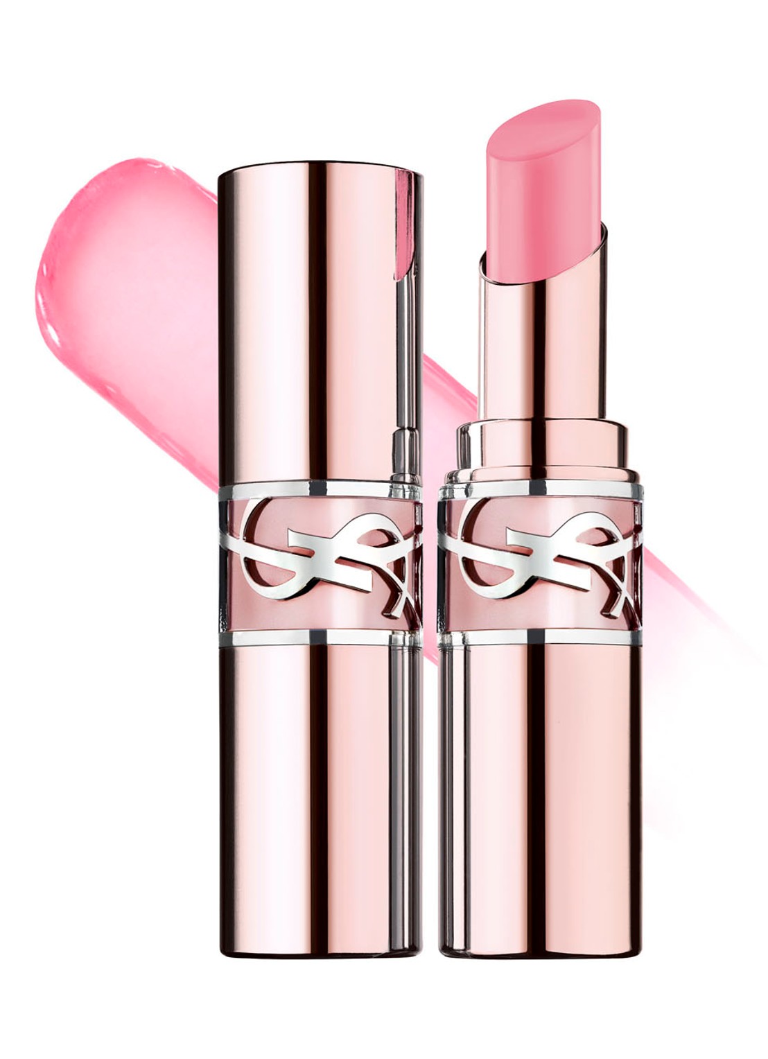 Yves Saint Laurent  Loveshine Candy Glow - getinte lipbalsem - voorkant 1b pink sunrise