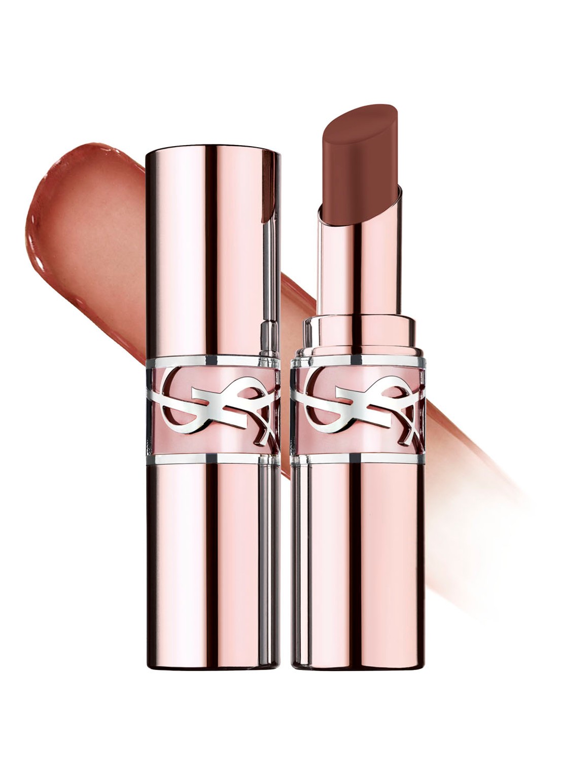 Yves Saint Laurent  Loveshine Candy Glow - getinte lipbalsem - voorkant 3 6b brown nude
