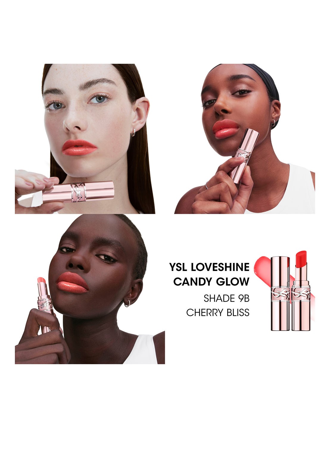 Yves Saint Laurent Loveshine Candy Glow - getinte lipbalsem - detail 4 9b cherry bliss