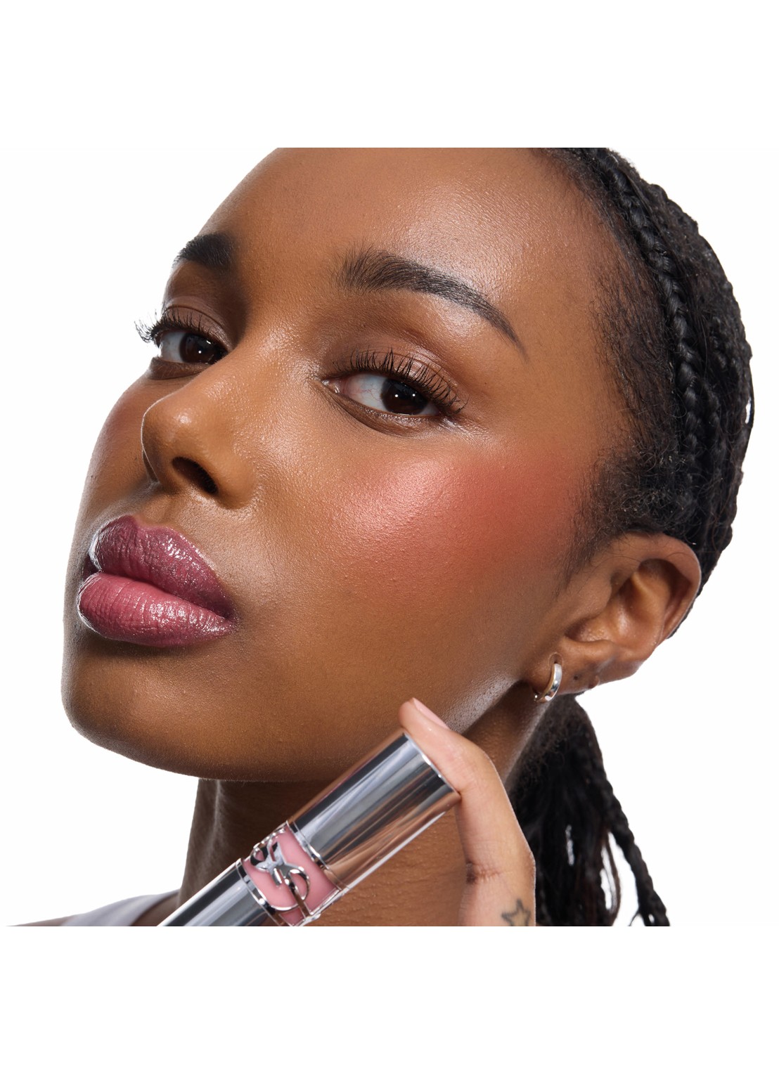 Yves Saint Laurent Loveshine Lipstick  - detail 6 215 plum levitation