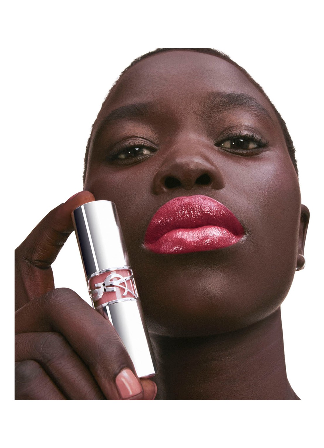Yves Saint Laurent Loveshine - lipstick - detail 5 12 electric love