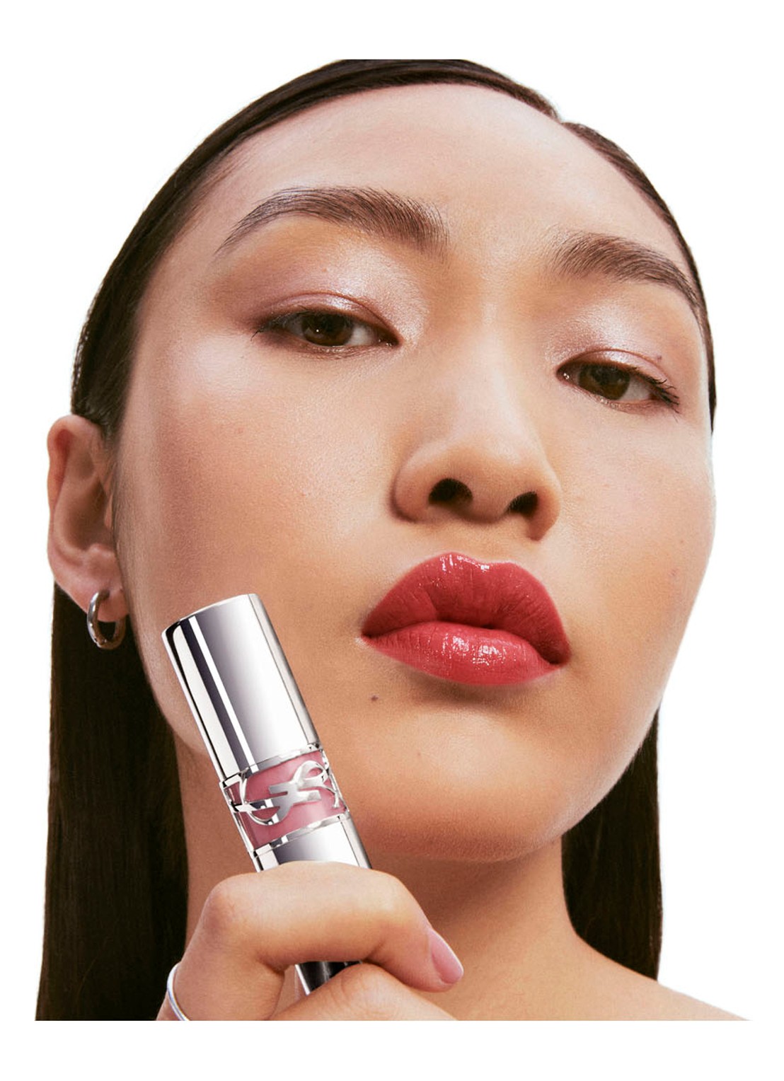 Yves Saint Laurent Loveshine - lipstick - detail 5 80 glowing lava