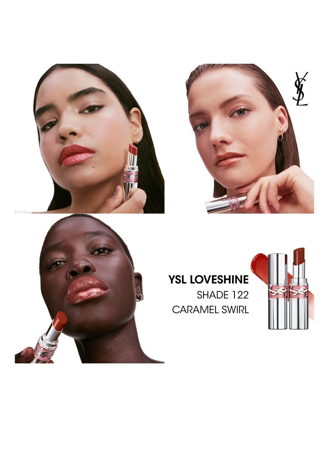Yves Saint Laurent Loveshine - lipstick - detail 5 122 caramel swirl