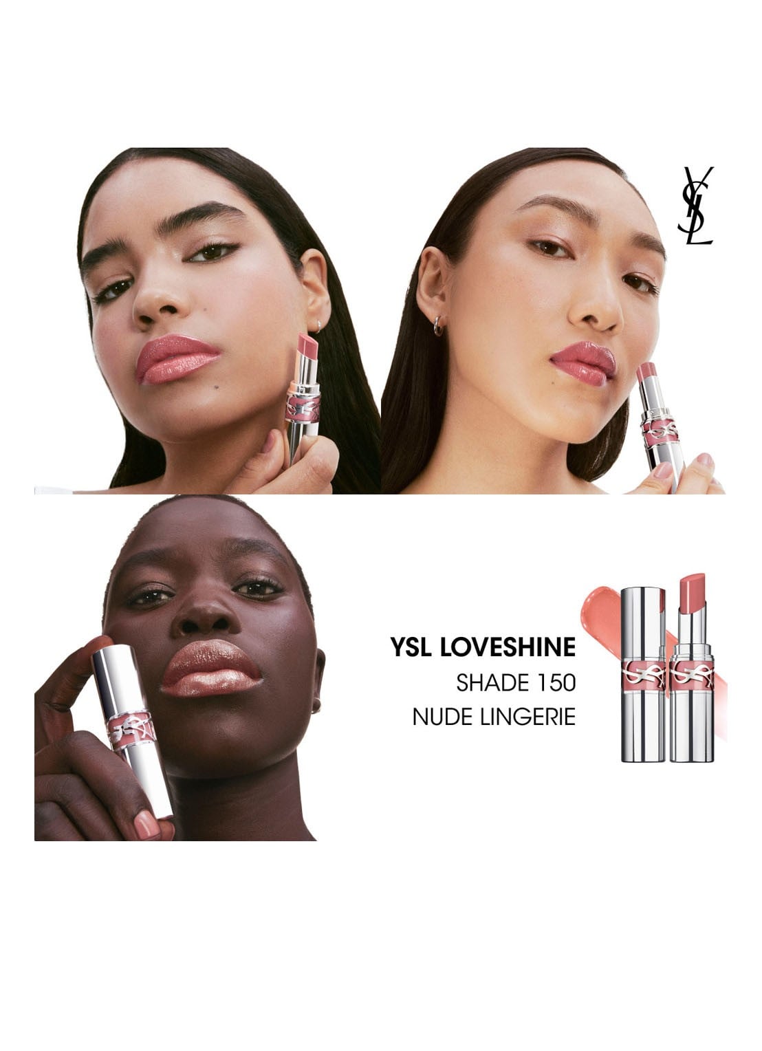 Yves Saint Laurent Loveshine - lipstick - detail 7 150 nude lingerie