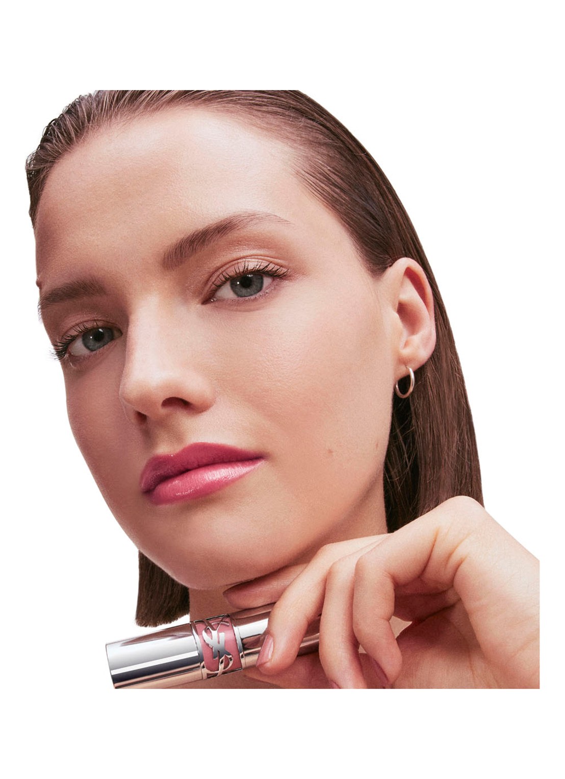 Yves Saint Laurent Loveshine - lipstick - detail 5 208 raspberry shine