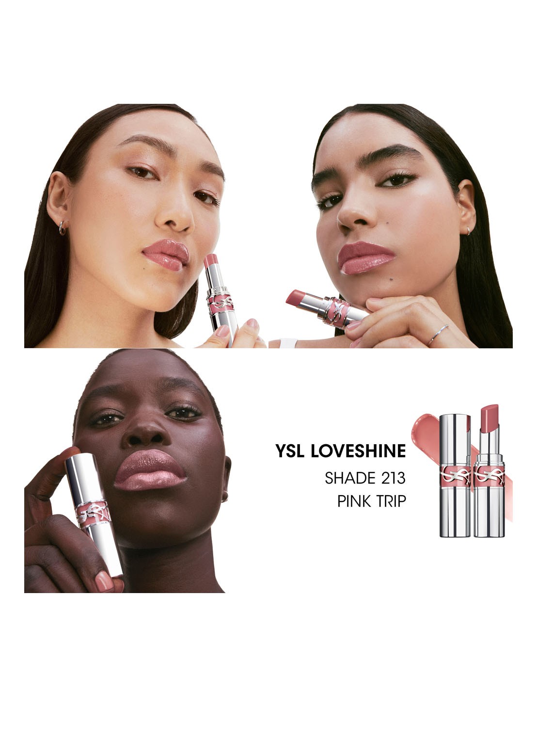 Yves Saint Laurent Loveshine - Lipstick - detail 3 213 pink trip
