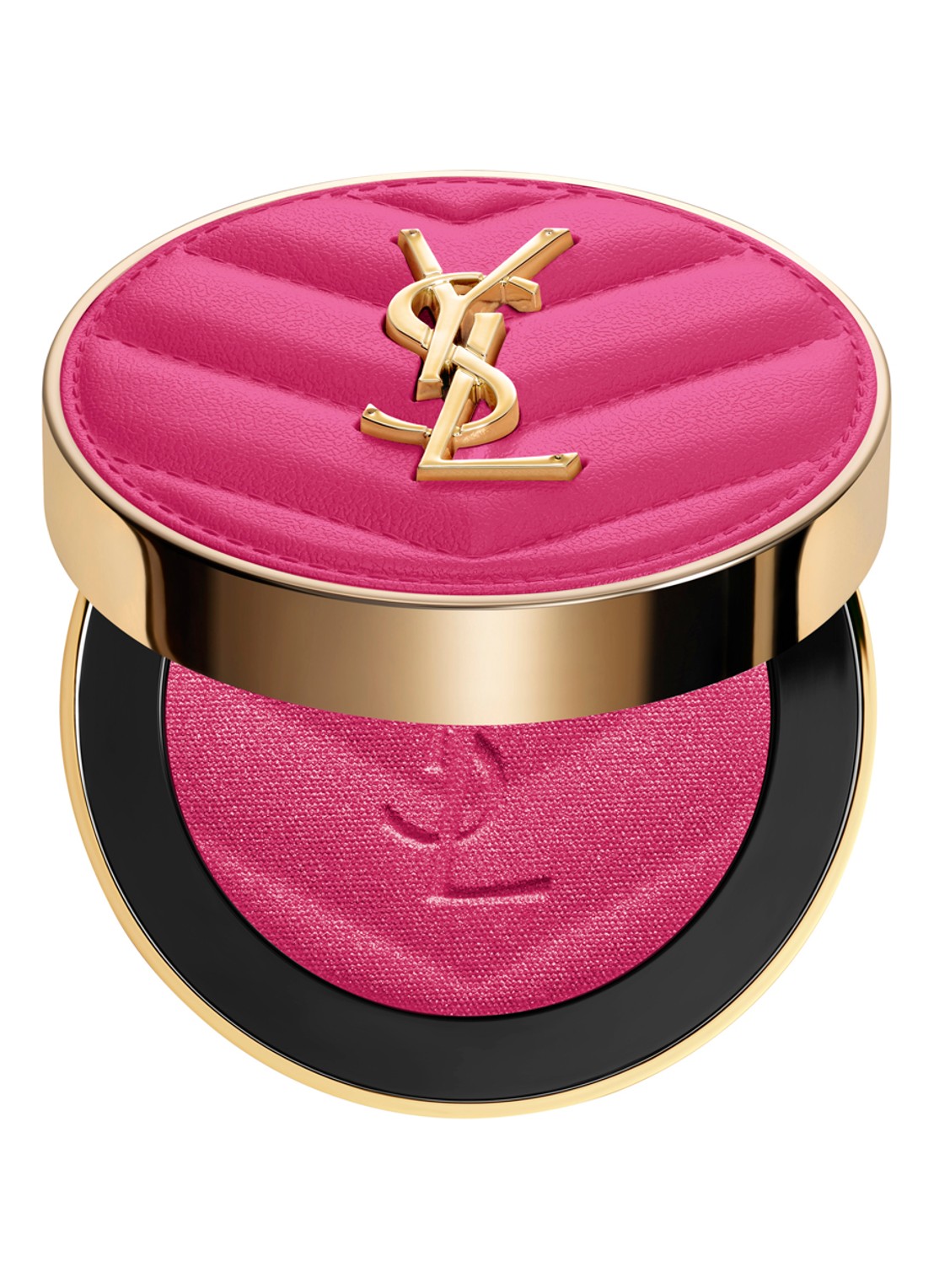 Yves Saint Laurent Make Me Blush Bold Blurring Blush - poeder blush  - voorkant 7 66 fuchsia fizz