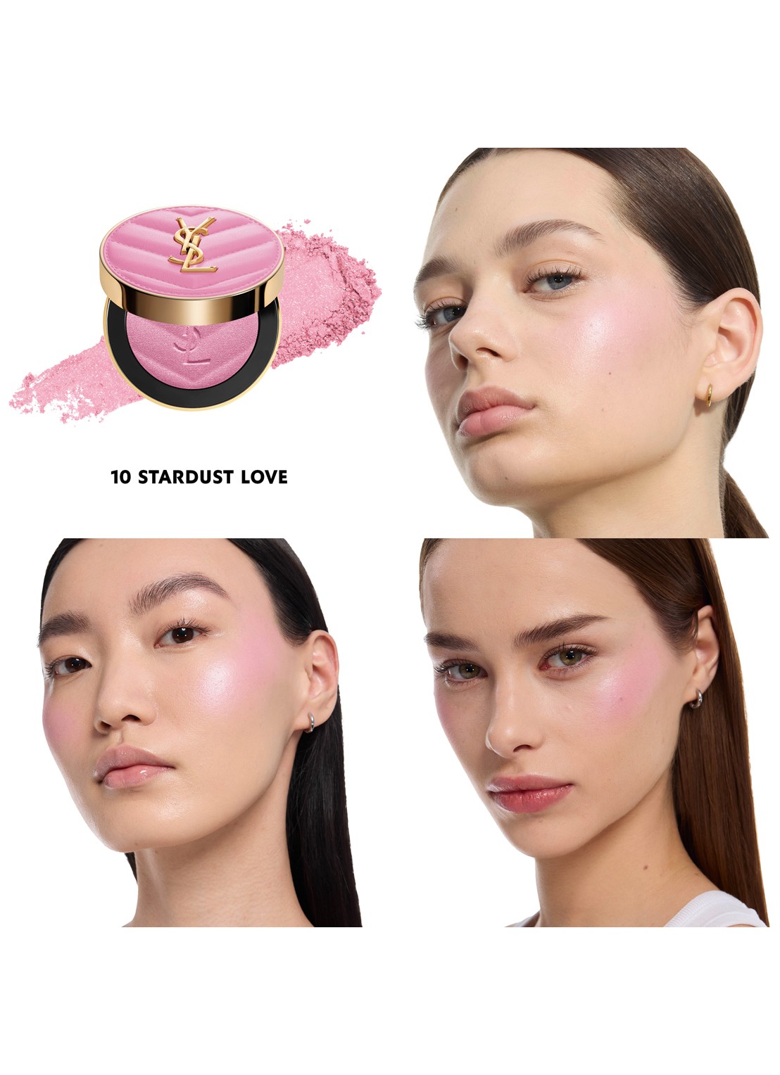 Yves Saint Laurent Make Me Blush Bold Blurring Blush - poeder blush  - detail 6 10 stardust love