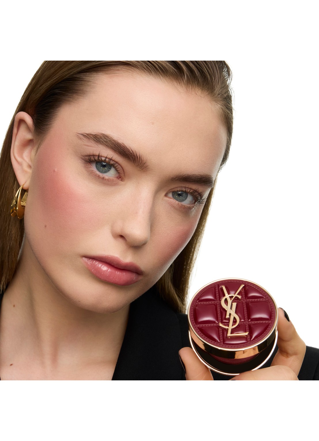 Yves Saint Laurent Make Me Blush Bold Blurring Blush - detail 4 1982 burgundy millesime