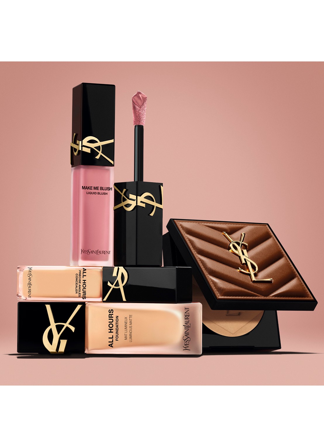 Yves Saint Laurent Make Me Blush Liquid Blush - vloeibare blush - detail 6 shade 54 berry bang