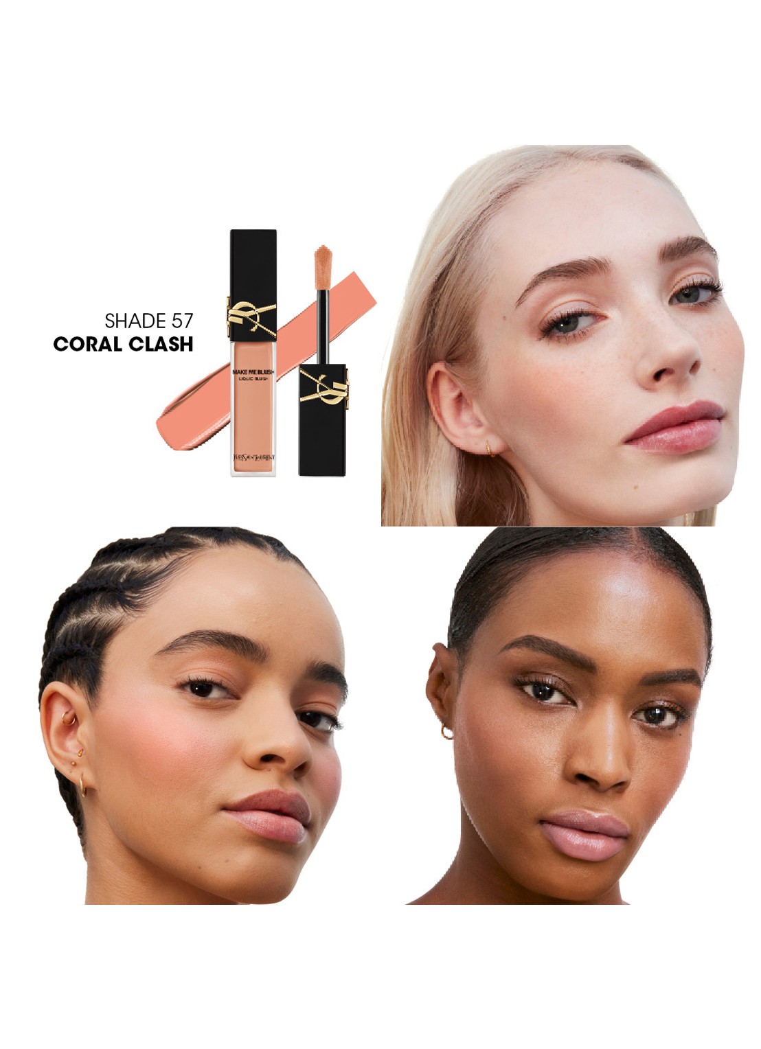 Yves Saint Laurent Make Me Blush Liquid Blush - vloeibare blush - detail 4 shade 57 colar clash